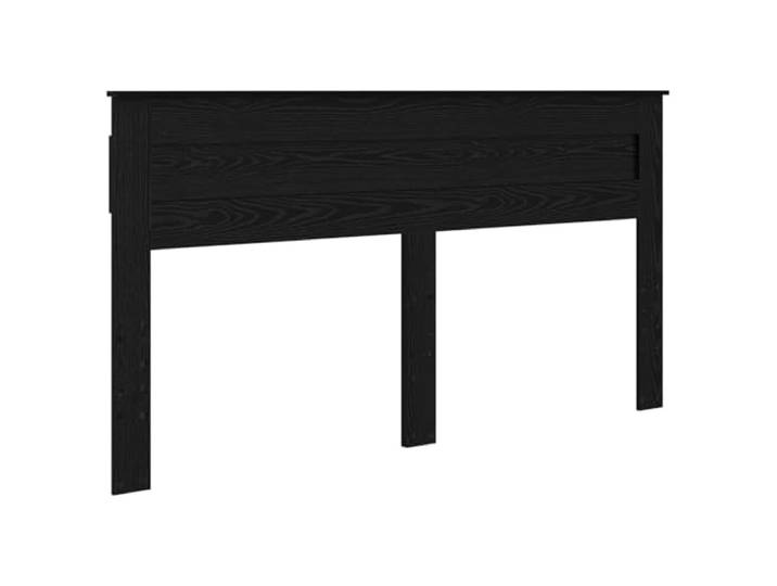 Makastle Kopfteil Schwarz Eichen-Optik Holzwerkstoff 183x100 cm Minimalistisches Design
