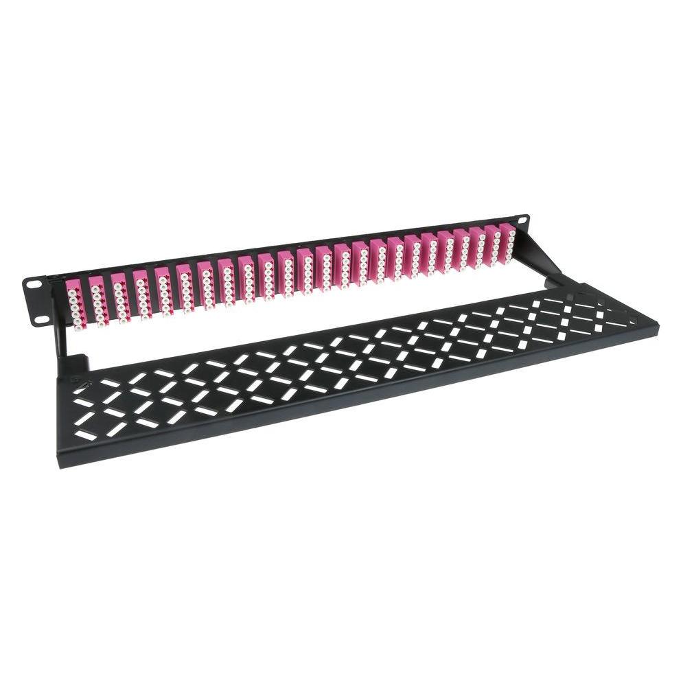 ACT Fiber panel high density 96 connections / 192 fibers LC multimode OM4 (FA2100)