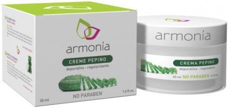 Armonía Cosmética Natural Cucumber Cream Moisturising and Purifying