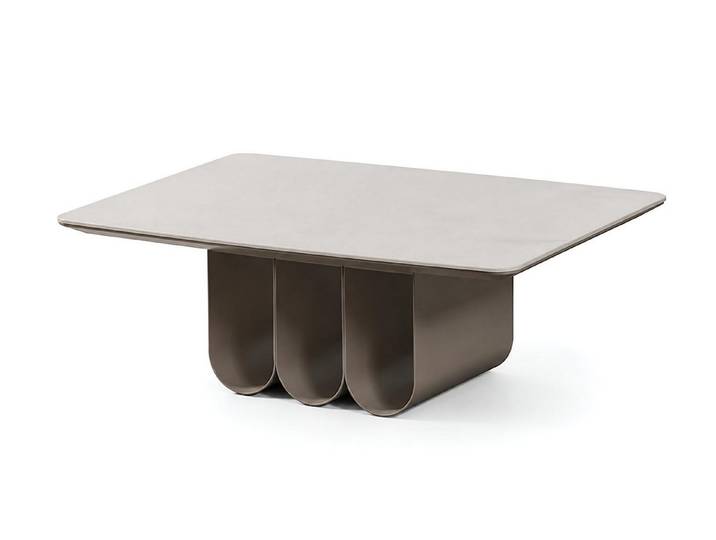 JVmoebel Couchtisch Couchtisch Modern Beige Edel Luxus Design Wohnzimmer Teetisch (1-St., 1-tlg)