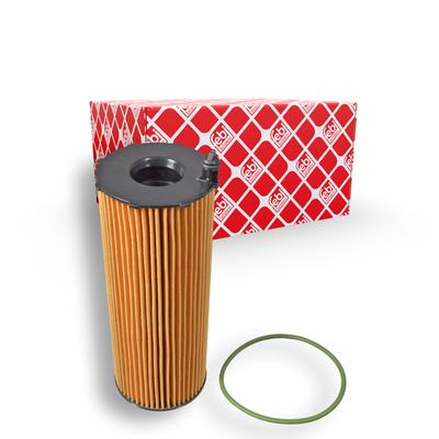 FEBI BILSTEIN Ölfilter 109709 Filtereinsatz 200mm für Audi Porsche