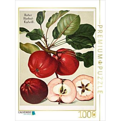 CALVENDO Puzzle Roter Herbst-Kalvill, plattdeutsch: Dörroden | 1000 Teile Lege-Größe 64x48cm Foto-Puzzle für glückliche Stunden
