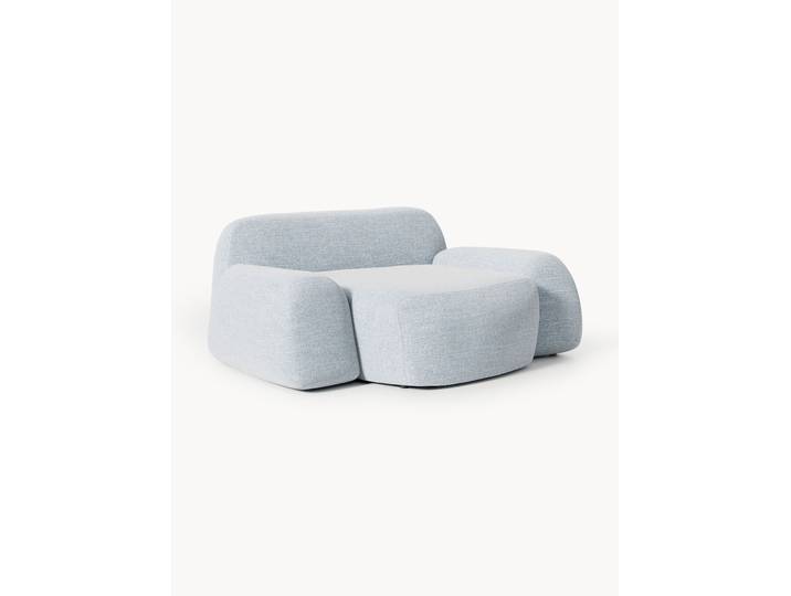 Fauteuil lounge XL en bouclette Wolke