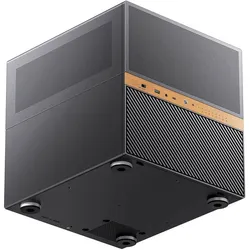 Jonsbo N6 (mATX, Mini-ITX), PC Gehäuse, Schwarz