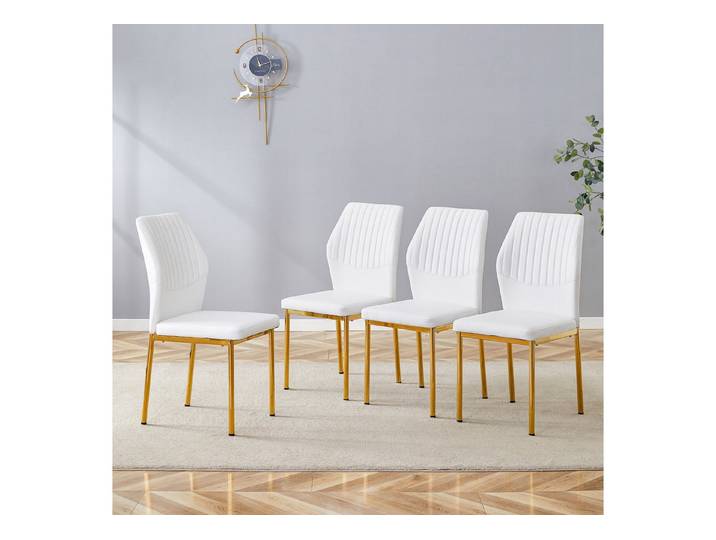 FANNOU Esszimmerstuhl 4er-Set, für Esszimmer oder Wohnzimmer