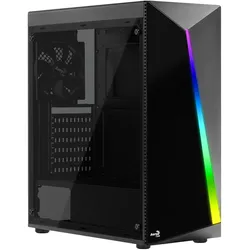 AeroCool Shard (ATX, mATX, Mini-ITX), PC Gehäuse, Schwarz