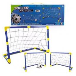 Lena Fussballtor mit Ball und Pumpe 2 in 1 (61087239)