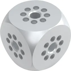 Milos Single Tube Cube Cube UNI - without half Connectors