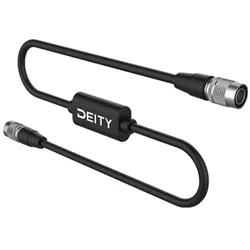 Deity SPD-HR12V (4-Pin Hirose to 12v regulated Hirose) (1 m), Stromkabel, Schwarz