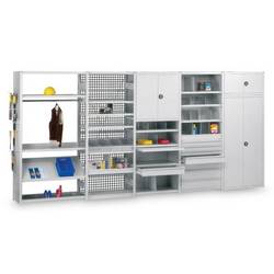 Orion Regalsysteme HZR20080C Seitenwand Stahl verzinkt Verzinkt