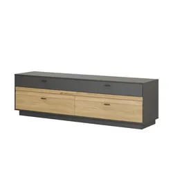 uno Lowboard  Butera , grau , Maße (cm): B: 210 H: 63 T: 50.0