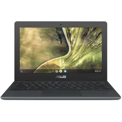 ASUS Chromebook C204MA (11.60", 32 GB, 4 GB, DE, Intel Celeron N4000), Notebook, Grau