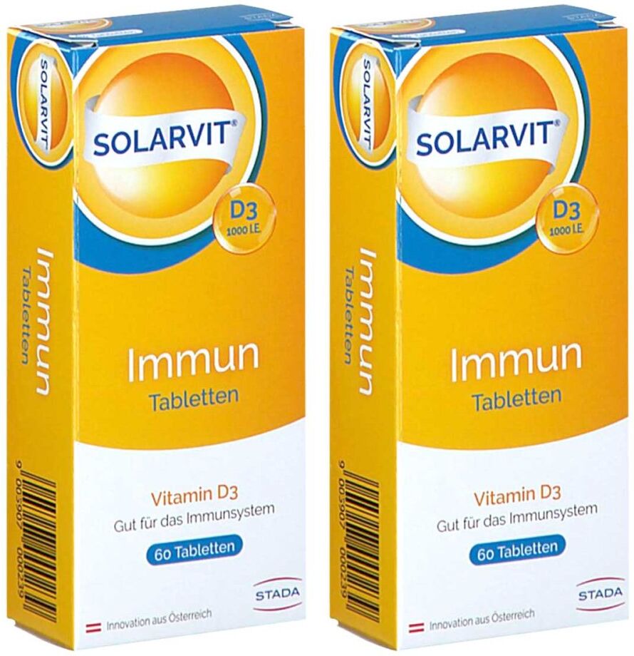 D3 Solarvit 1000IE PRO IMMUN Tabletten 2x60stk