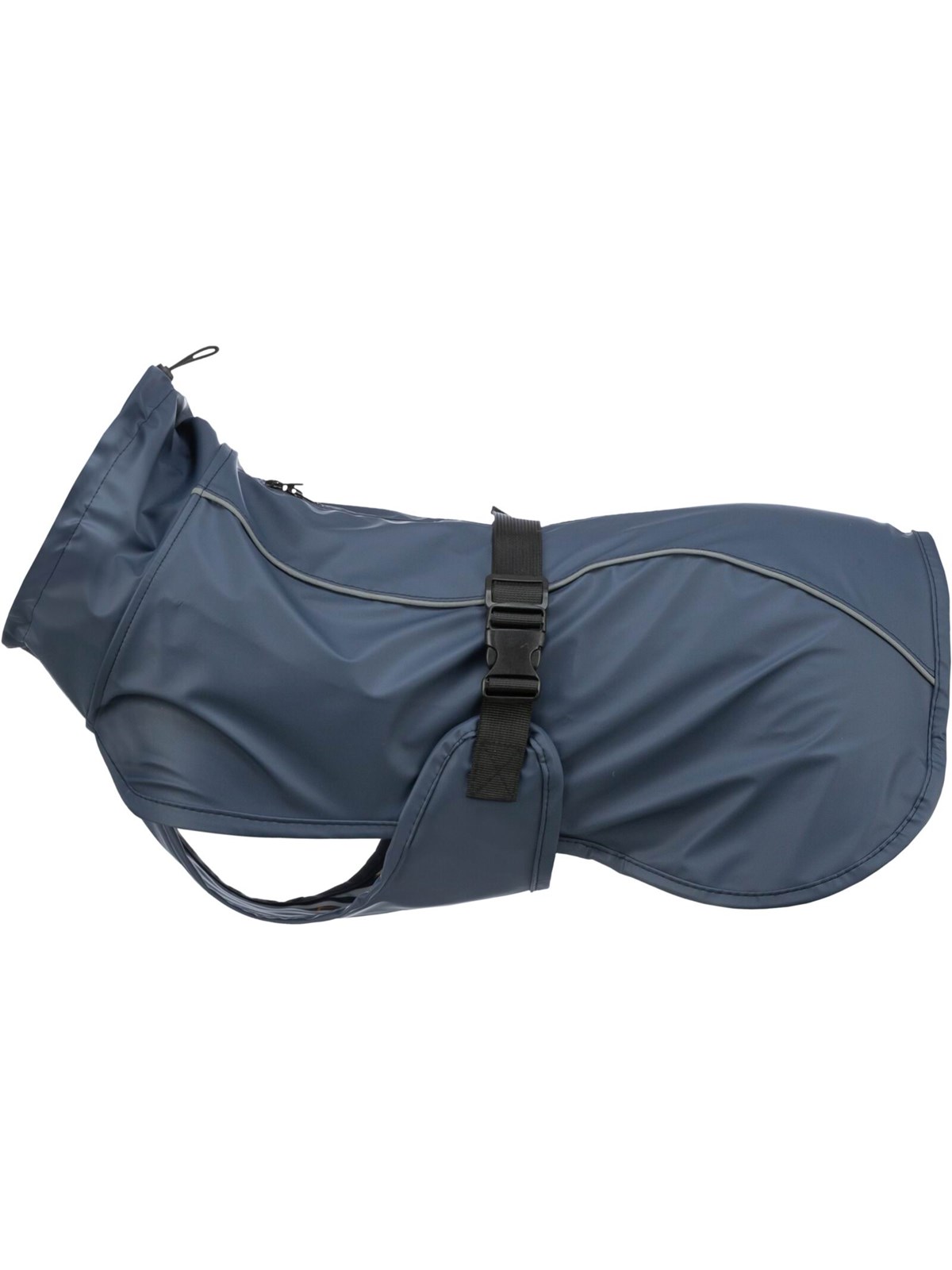 Trixie BE NORDIC Husum Hunderegenmantel Dunkelblau Größe S: Bauchumfang 34-53cm Rückenlänge: 35cm