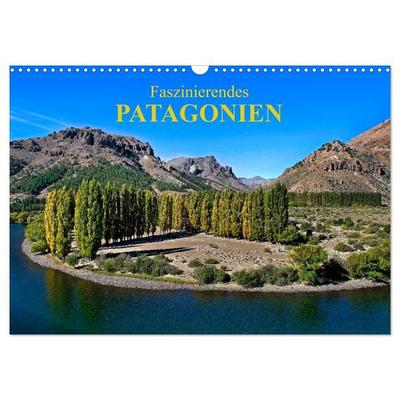 Faszinierendes Patagonien (Wandkalender 2027 DIN A3 quer), CALVENDO Monatskalender