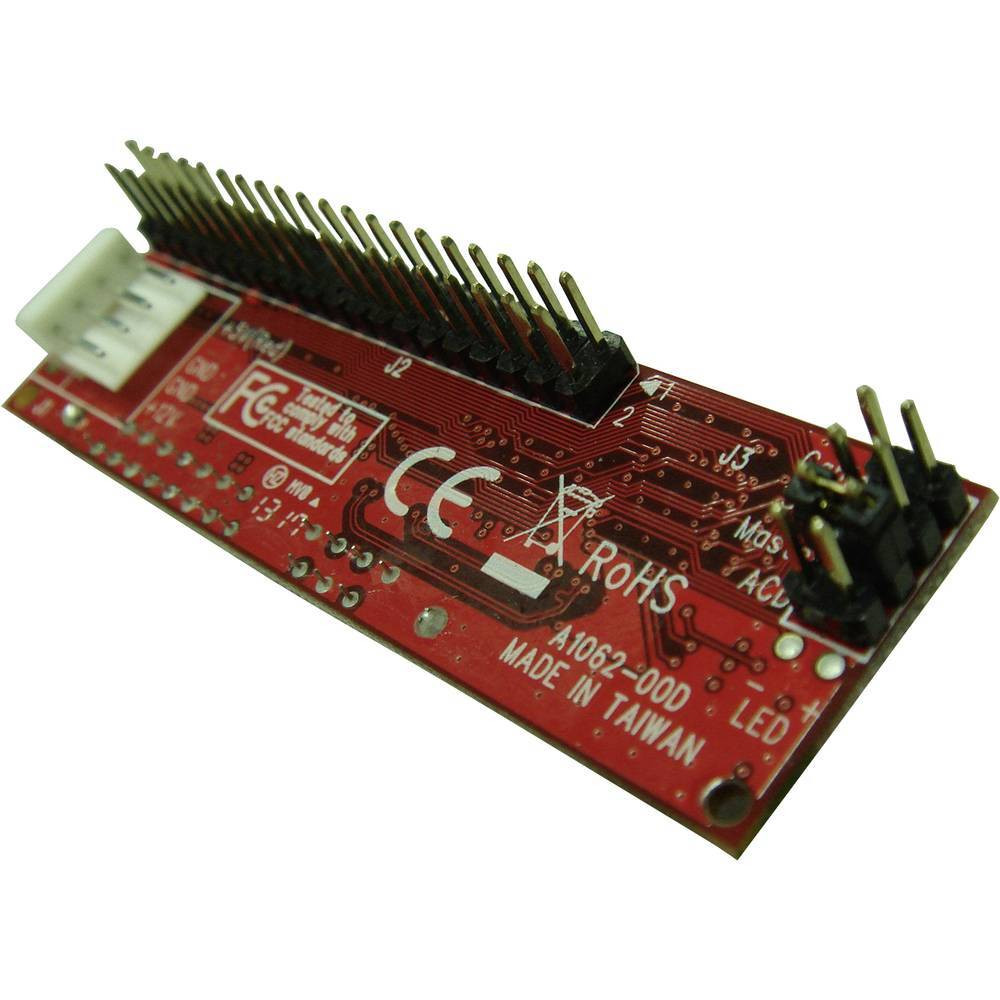Renkforce RF-4886682 Interfaceconverter met 1x IDE-connector (40-polig) en 1x SATA-combinatieaansluiting (7+15-polig)
