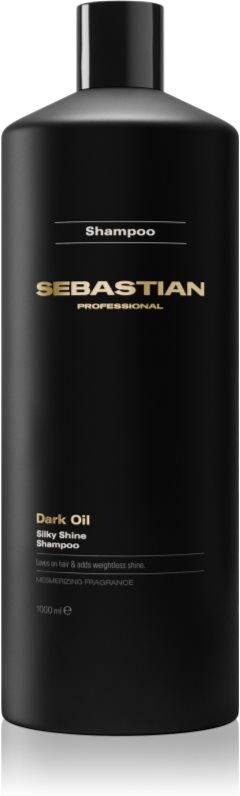 Sebastian Professional Dark Oil shampoing hydratant pour des cheveux brillants et doux 1000 ml