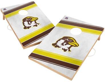 Skip's Garage Quincy Hawks Regulation 2x4 Cornhole Set
