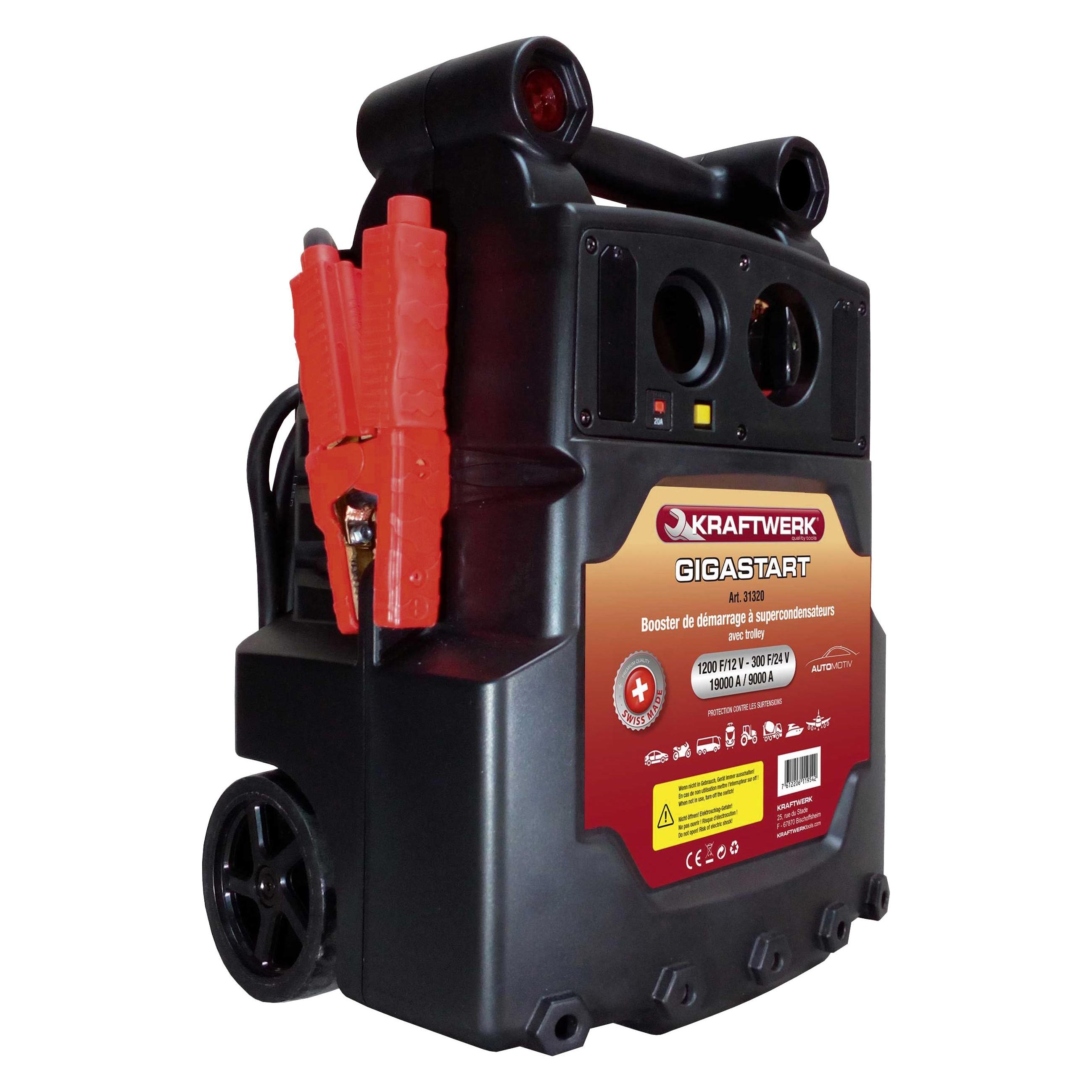 Kraftwerk Start-Booster GigaStart (19000 A) (31320)