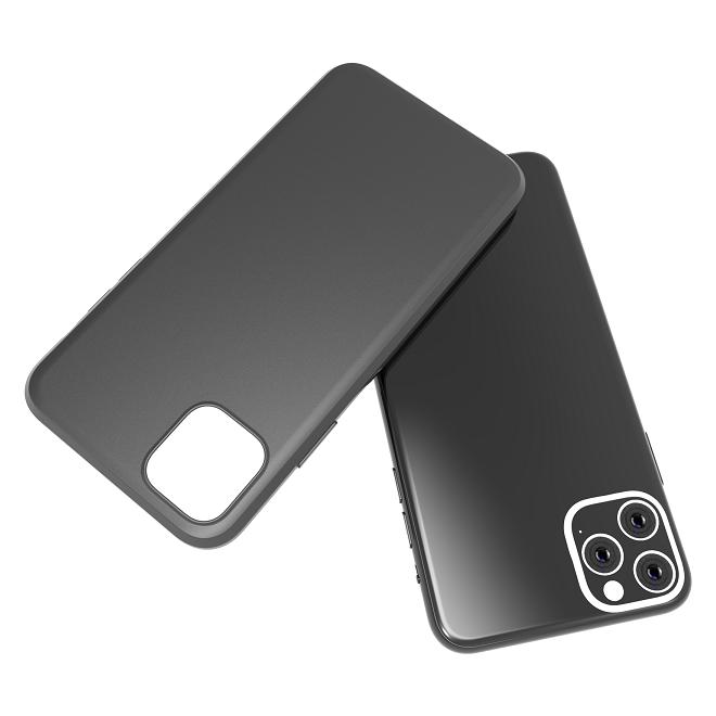 cyoo Premium - Apple iPhone 11 Pro - Schwarz Liquid Silicon Hard Cover Schutzhülle (Apple iPhone 11 Pro) (CY121023)