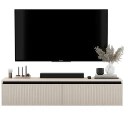 TV-LOWBOARD Selene Kaschmir matt 140 cm