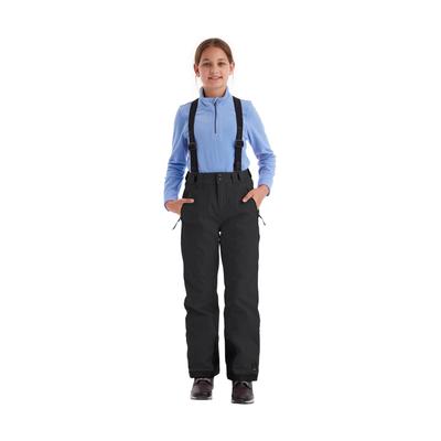 Skihose KILLTEC "Girls Skihose 242", Mädchen, Gr. 152, Normalgrößen, schwarz, Obermaterial: 100% Polyester.Futter: 100% Polyester.Füllung: 100% Polyester, Hosen Skihose, Wasserdicht, atmungsaktiv, abnehmbare Träger, rutschfester Schneefang