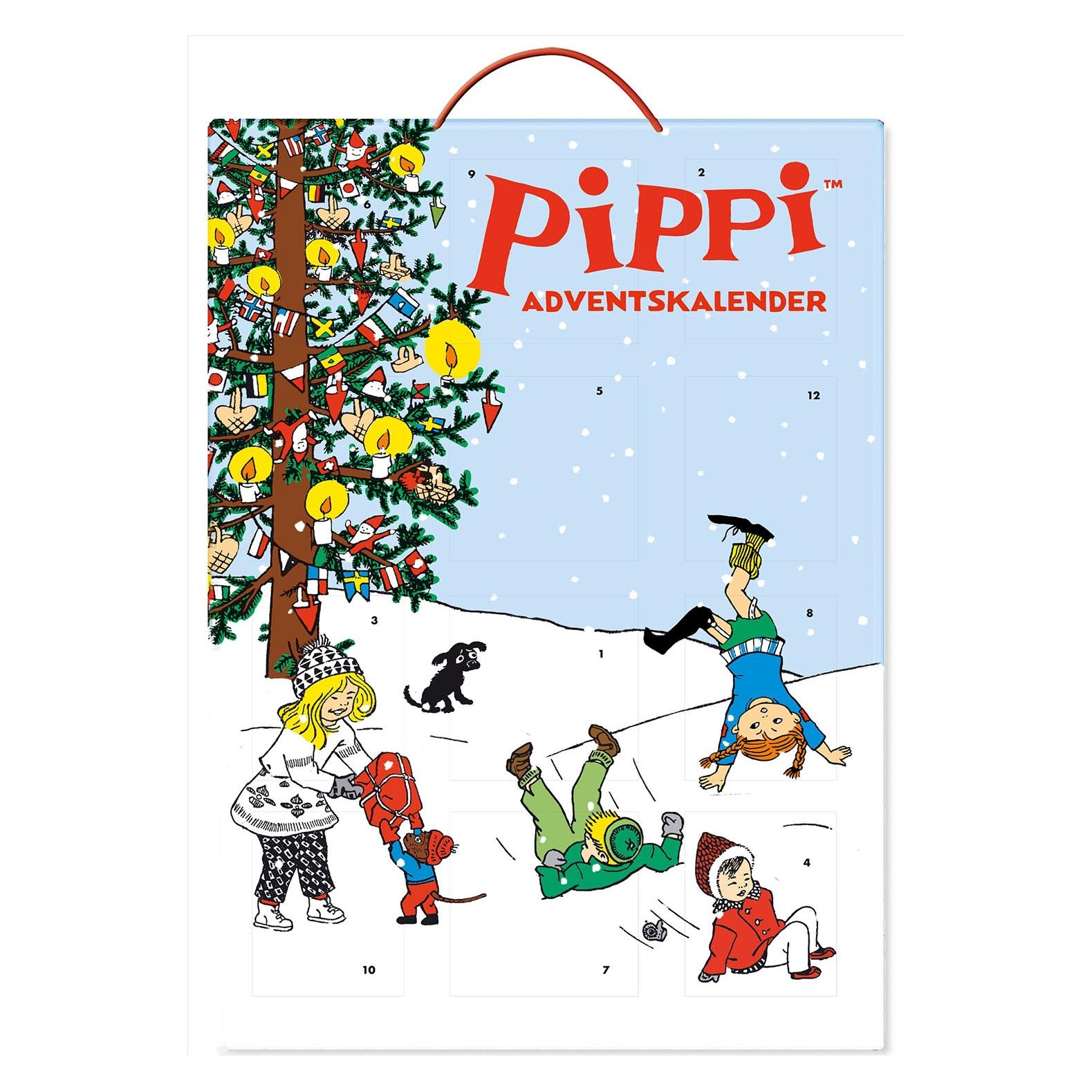 Astrid Adventskalender - Pippi och Emil (SE) (24 Türchen) (9789129740417)