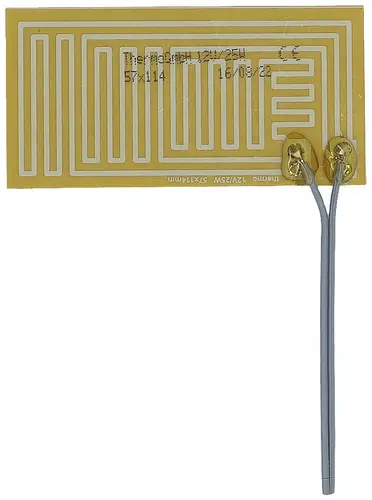 Thermo TECH Polyester Heizfolie 12V 25W (L x B) 114mm x 57mm