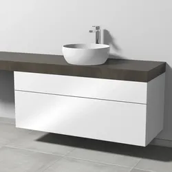 Sanipa Waschtischunterschrank „2morrow“ 1200 × 510 × 520 mm in Weiß (glanz)