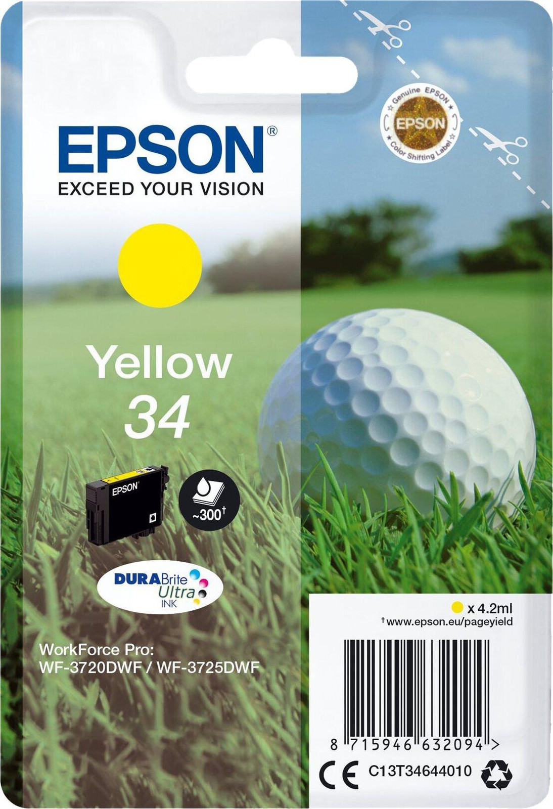 Epson DURABrite Ultra Gele Inktpatroon 4,2 ml