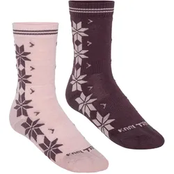 Kari Traa, Damen, Sportsocken, Vinst 2er Pack (36 - 38), Rosa