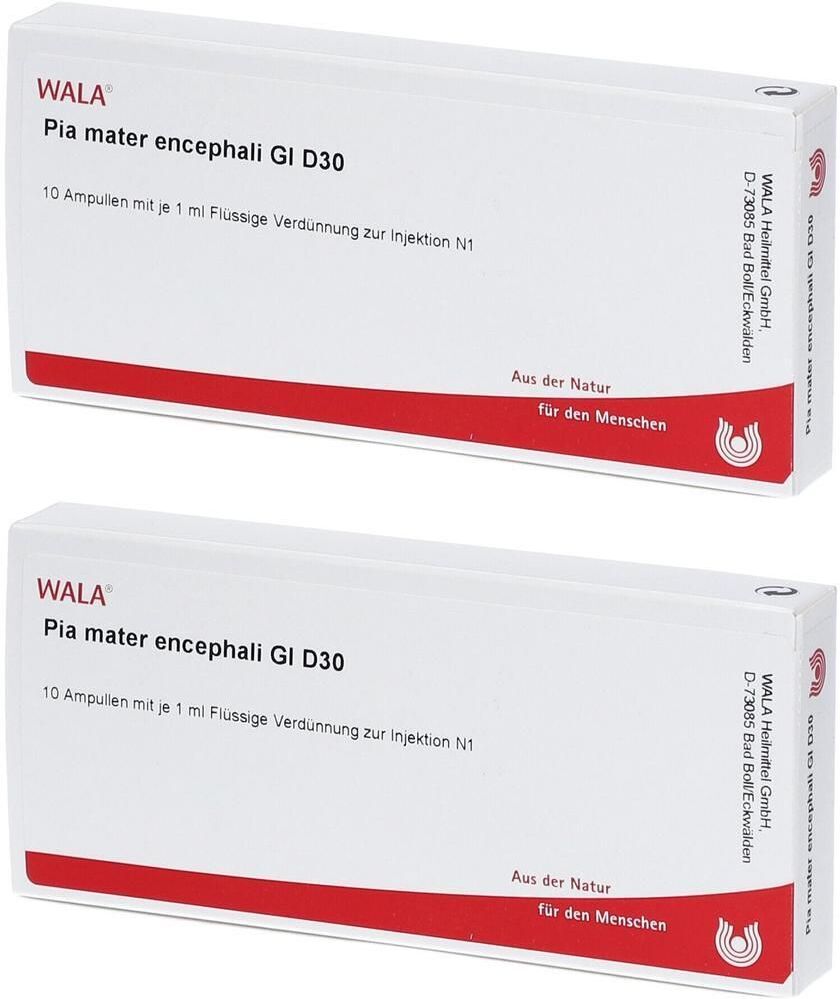 WALA PIA mater encephali GL D 30 Ampullen 2x 2x10x1 ml