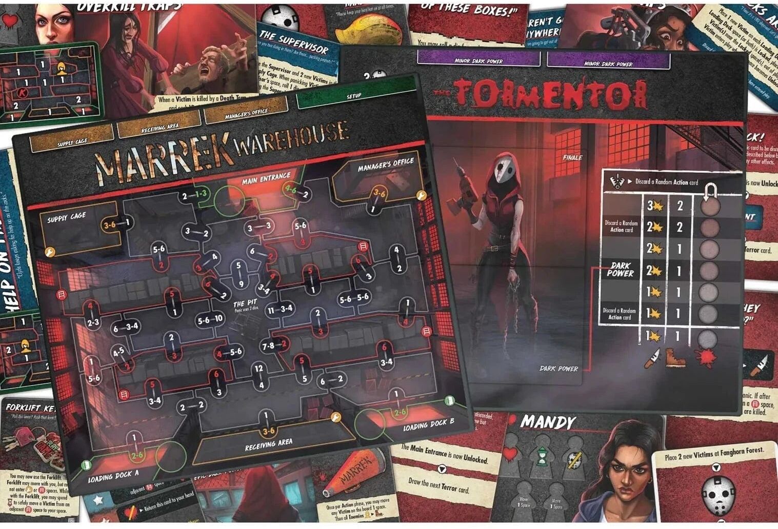 Final Girl: The Marrek Murders - Solo Horror-Themed Board Game Expansion for Van Ryder Games