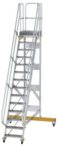 MUNK Günzburger Steigtechnik 600714 Aluminium, Stahl verzinkt Treppe