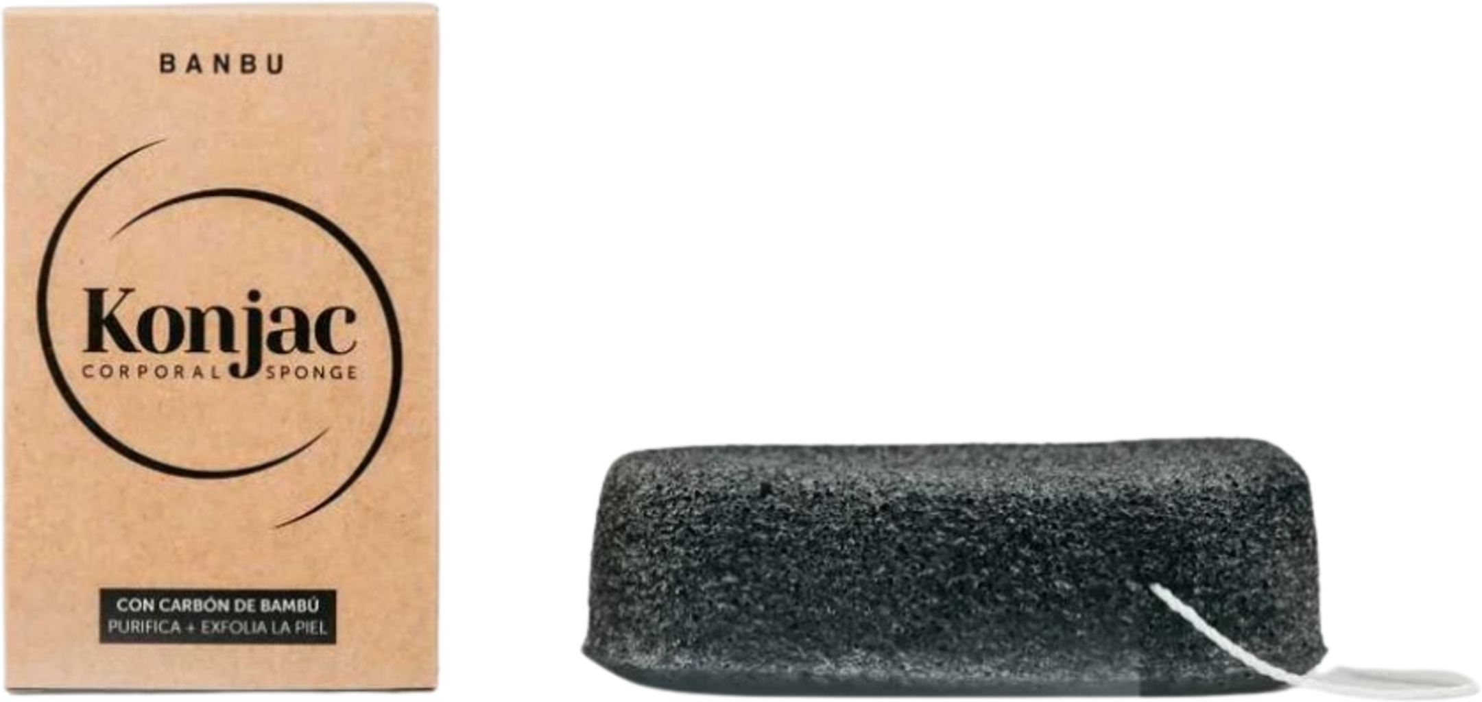 Banbu Konjac Black Exfoliating Body Sponge 5 gr