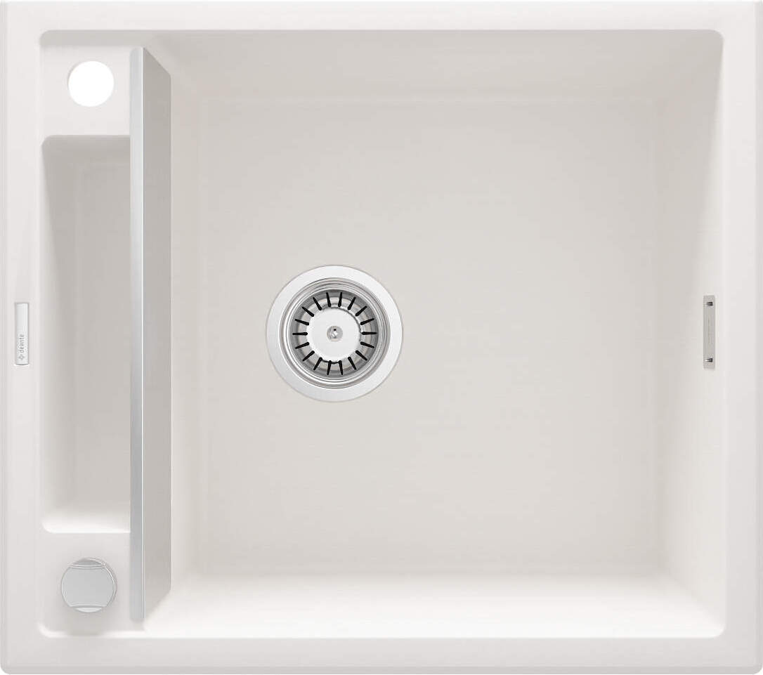 Magnetic 1-bowl granite sink