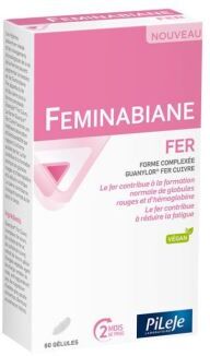 Pileje Feminabiane Iron 60 Capsules