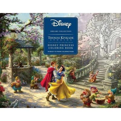 Disney Dreams Collection Thomas Kinkade Studios Disney Princess Coloring Poster, Taschenbuch von Thomas Kinkade, Andrews Mcmeel Publishing,