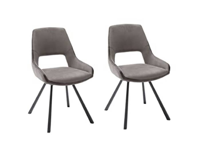 Robas Lund Bayonne Esszimmerstühle Set, Cappuccino Schlamm, 54x90x60