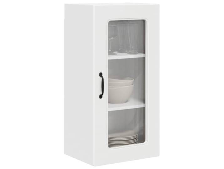 KTHLBRH Kalmar Küchenschrank weiß 40 x 31 x 80 cm Mehrschichtiges Holz, großer Raum, einfache Montage, Verwendung im Innenbereich