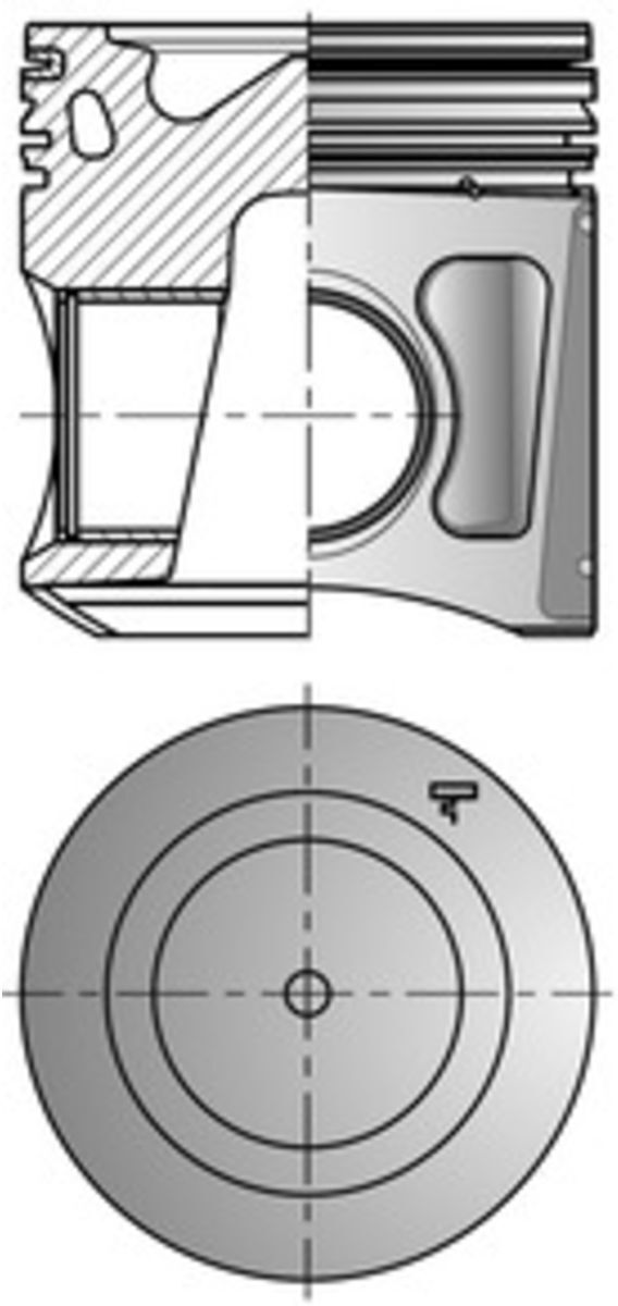 Kolben KOLBENSCHMIDT 41478600