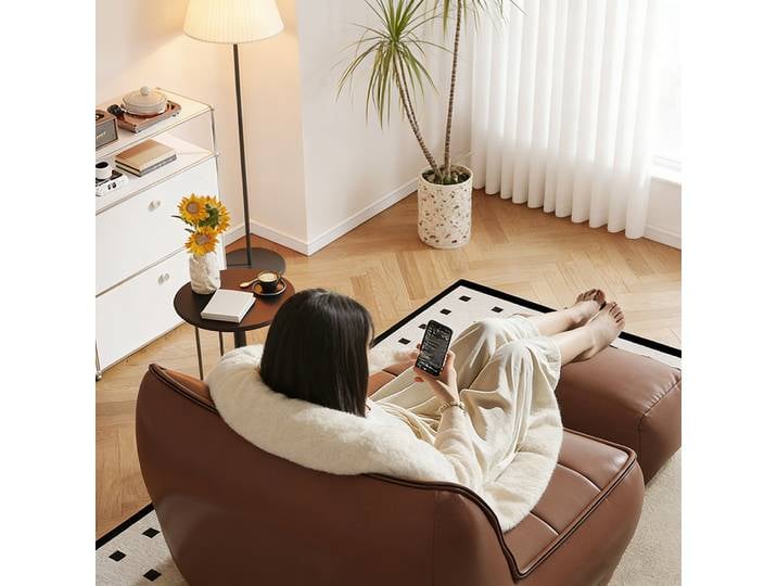 Tatami simple paresseux pouf canapé petit appartement salon peut s'allonger dormir rétro balcon loisirs chaise longue