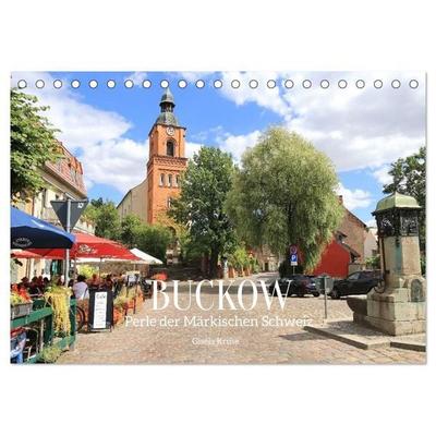 Buckow - Perle der Märkischen Schweiz (Tischkalender 2027 DIN A5 quer), CALVENDO Monatskalender