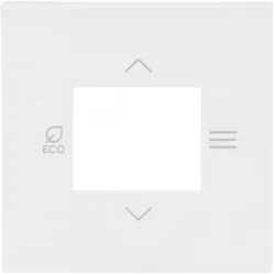 Busch-Jaeger 6109/03-44G Zentralscheibe für Raumtemperaturregler, mit Symbolik, Busch-art linear® 2CKA006155A0122 61090344G