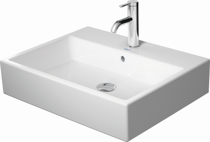 Duravit Vero Air Aufsatzwaschtisch 2352600060 weiss, 60x47cm, Rückwand glasiert, ohne Hahnloch