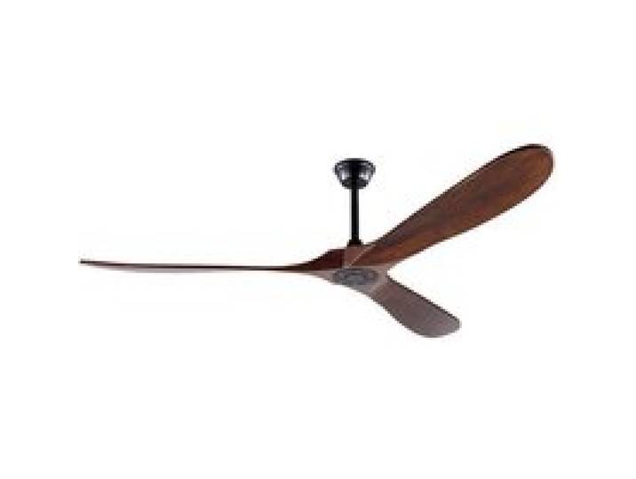Ventilateur de plafond de sans éclairage 178cm-EDENDIRECT- grand ventilateur en bois avec télécommande pour terrasse 6 vitesses