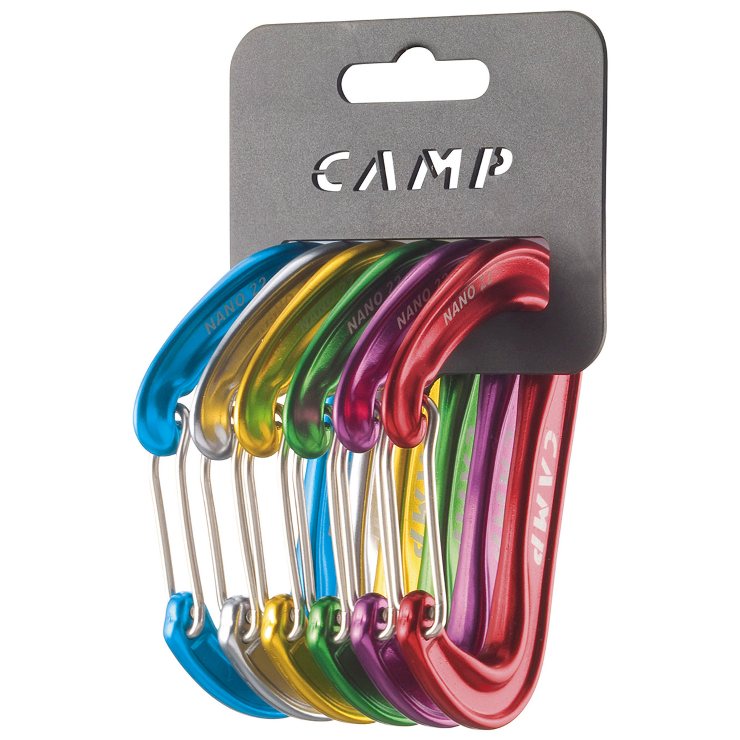 Camp Nano 22 Rack Pack Karabiner mehrfarbig