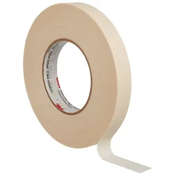 3M ET 1076 Papierband, glasfaserverstärkt, Weiß, 19 mm x 55 m, 0,23 mm