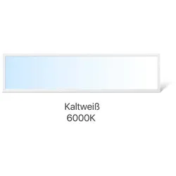 LED Panel 119,5 x 29,5 cm kaltweiss
