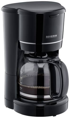 Severin 4320 Kaffeemaschine Schwarz Fassungsvermögen Tassen=10 Glaskanne, Warmhaltefunktion